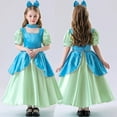 thumbnail image 4 of FYEGRE European Sister Gown Elegant Blue Dress For Girls Fairy Tale Performance Gown Sky Blue 140.00, 4 of 9