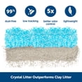 thumbnail image 4 of PetSafe ScoopFree Self-Cleaning Cat Litterbox - Never Scoop Litter Again - Hands-Free Cleanup With Disposable Crystal Tray - Less Tracking, Better Odor Control - Includes Disposable Tray, 4 of 5