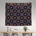 thumbnail image 2 of Disketp Vinyl Records Musical Notes Tapestry 60x51 InchesTapestry for Living Room Bedroom Home, 2 of 6