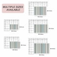 thumbnail image 6 of Light Blue Striped Outdoor Rug 5x7 Ft, Non Slip Washable Area Rug, Farmhouse Thin Line Modern Abstract Art Patio Rugs Carpet Runner, Large Floor Mat for Indoor/Outdoor Deck Porch Camping, 6 of 8