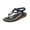 Hot Pink, variant on Flip Flop Braided Sandals for Women Casual Summer Clip Toe Platform Wedge Boho Sandal Comfortable Elastic Ankle Strap Orthopedic Walking Shoes