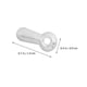 thumbnail image 4 of Silver Photo Frame Back Plate for Frame Use 200Pcs Kit, 4 of 4