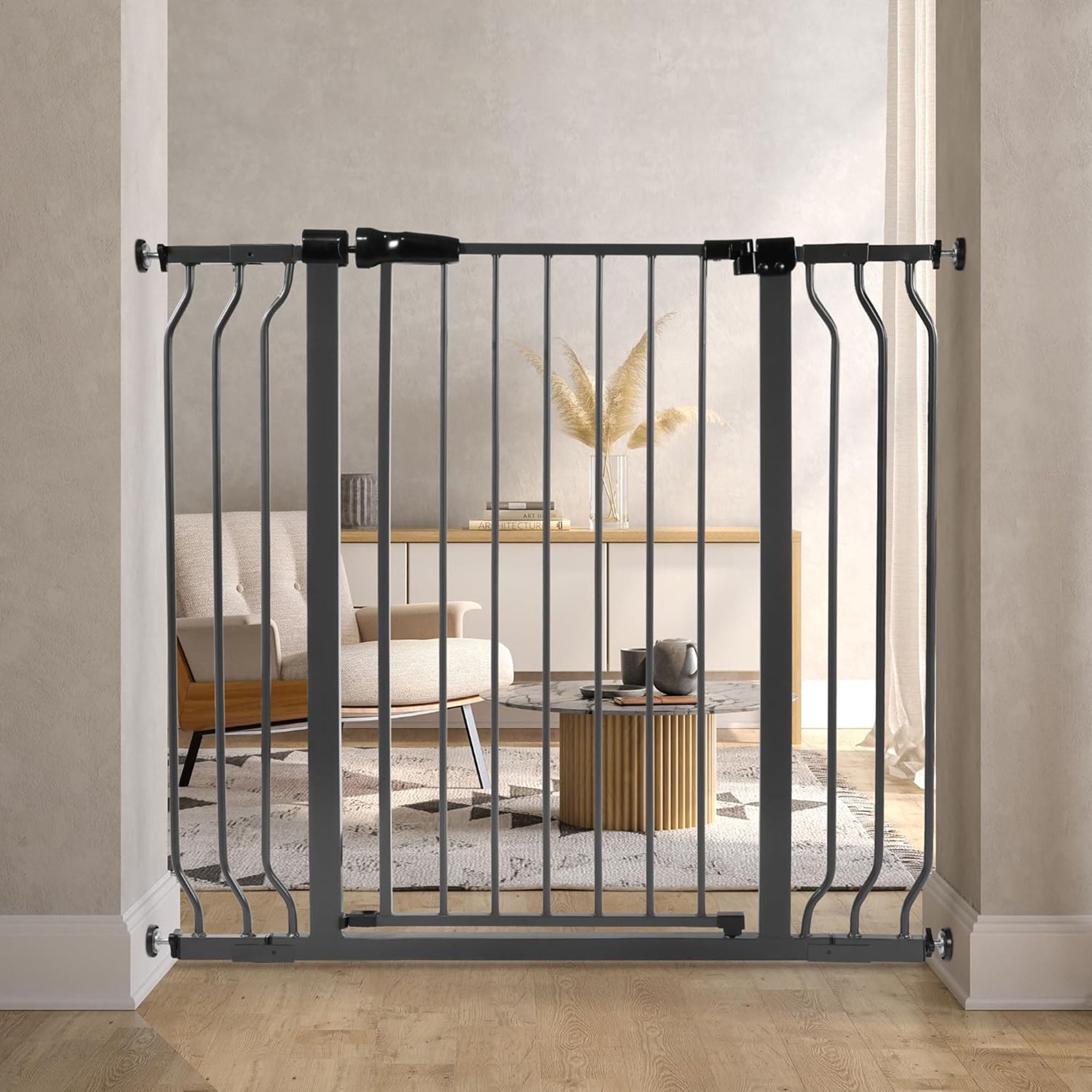 Open Box BalanceFrom Walk Thru Safety Gate, Fits 29.1-43.3" Openings, 36” Tall