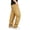 Khaki, variant on WREESH Men's Cargo Pants Solid Multi-Pocket Washed Overalls Outdoor Casual Pants Trousers Black
