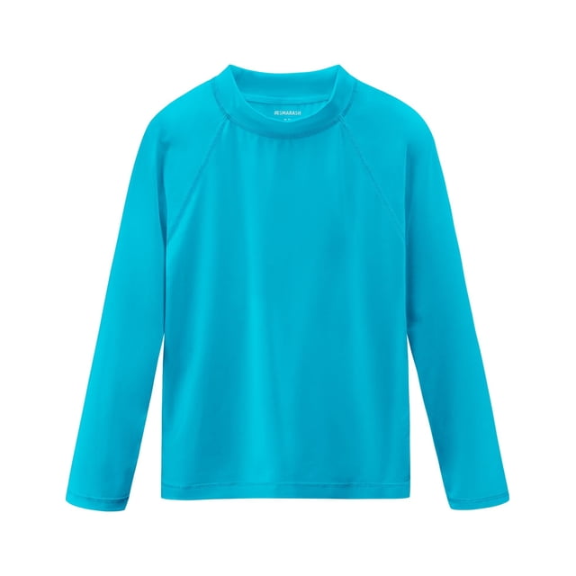 Camiseta de natación Smarash para niños de manga larga con protección solar UPF50+ 5T