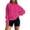 Hot Pink, variant on Women's Casual Hoodie Soft Everyday Pullover Lightweight Versatile Loungewear Comfortable Sweatshirt