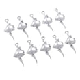 thumbnail image 1 of 10 Pcs Pendientes Colgante Color Plata Alecíon para Bricolaje DIY Decor de Arbol de Navidad, 1 of 9