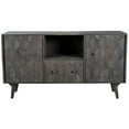 thumbnail image 4 of Onyx Solid Wood Media Cabinet in Gray, 4 of 4
