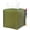 Green, variant on Leather Tissue Box Cover Square - Tissue Holder Aesthetic PU Leather Tissue Box Holder Decorative for Bathroom, Home Office Decor