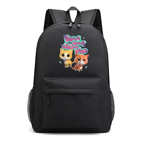 Super Kitties School Backpack – Cartoon Cat Design Bag with Large Capacity – Ideal for Students, Travel Everyday Use