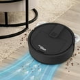 thumbnail image 4 of SPOORYYO Quiet Strong Suction Intelligent 3-in-1 Vacuum Mop & Scrubber Robot Cleaner Auto-Collision Avoidance for Hardwood Tile Stone Floors​​, Black, 4 of 8