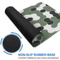 thumbnail image 6 of Green, White and Black Camouflage&nbsp;desk Mouse Padwaterproof,rubber+multispandexnon Slip the Camouflage Seriesgaming Mouse PadDesk Pad for Office Home Game 31.5x15.7inches, 6 of 7