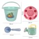 thumbnail image 2 of De Juguetes De Playa De Verano Para Niños, Juego De Arena, Herramienta De Dragado De Arena Al Aire Libre Divertida 9 Unids/Set Yuarrent FN005655-00, 2 of 6
