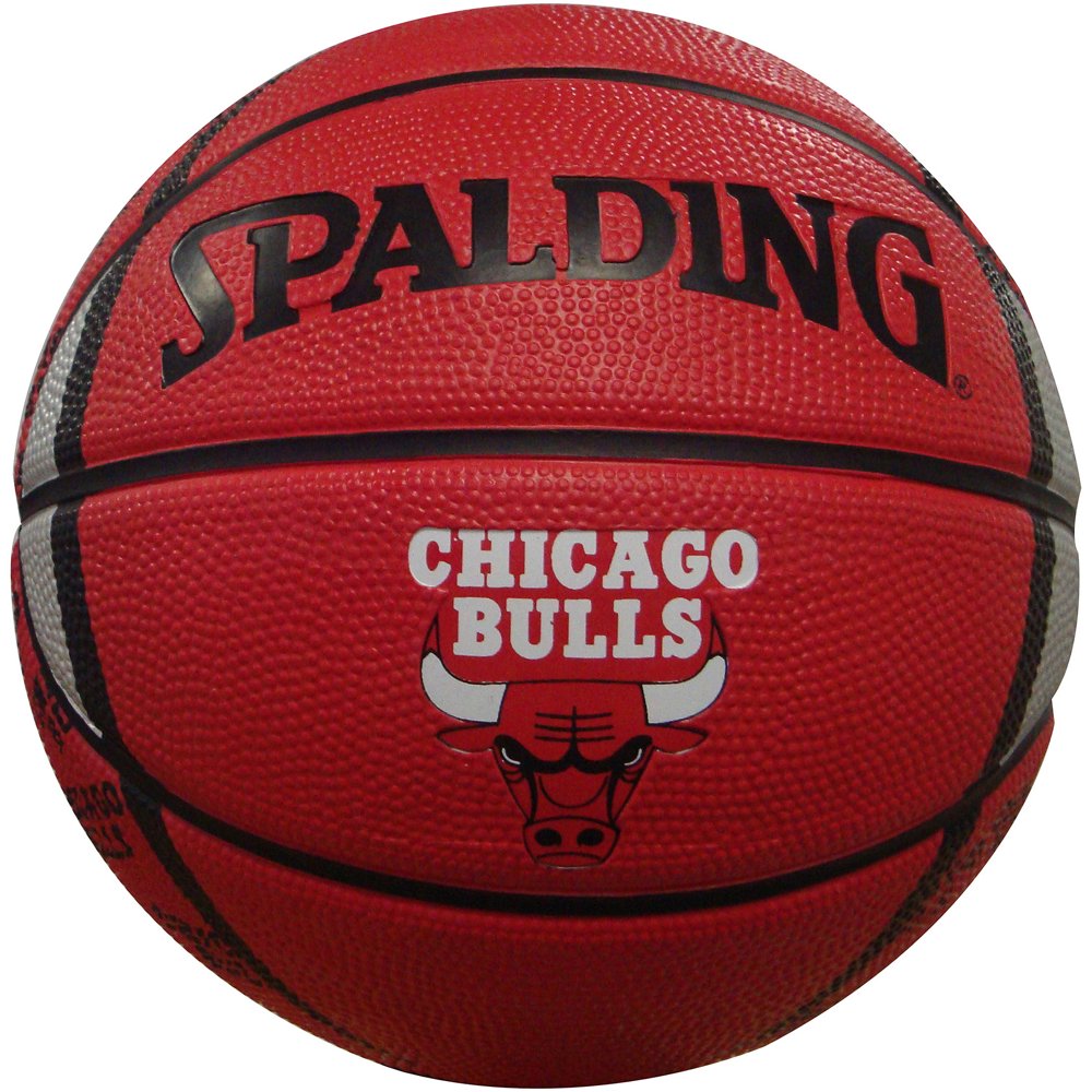 Wilson Spalding NBA 7" Mini Basketball, Chicago Bulls