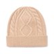 thumbnail image 1 of Gorro con puños de punto de lana para mujer, gorro informal suave y cálido, gorro de esquí frío para invierno, gorro de línea elástica, 1 of 5