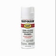 thumbnail image 3 of (6 pack) White, Rust-Oleum Stops Rust Protective Enamel Semi-Gloss Spray Paint-7797830, 12 oz, 3 of 12