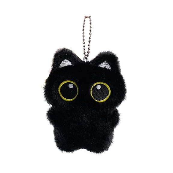 BotaniNest Squeaky Keychain Adorable Stress Toy With Realistic Meow Sound Cute Kitty Accessory