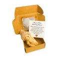 thumbnail image 1 of Pequeño oso de peluche con tarjeta inspiradora Lindo animal de peluche suave y tierno Marrón, 1 of 9