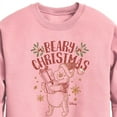 thumbnail image 2 of Disney Winnie The Pooh - Pooh Wishes A Beary Christmas - Toddler & Youth Crewneck Fleece Sweatshirt, 2 of 4