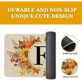 thumbnail image 4 of Fall Monogram Letter F Door Mat 30 X 17 Inch Family Last Name Initial Welcome Doormat Indoor Outdoor Entrance Floor Rug Non Slip Fall Autumn Thanksgiving Decor Rubber Mats, 4 of 5