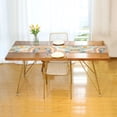 thumbnail image 3 of Yayeee Table Runner 70 inches Long Home Kitchen Dinning Party Decoration, Beige Rainbow Clouds, 3 of 7