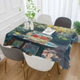 thumbnail image 2 of Yayeee Tablecloths 60" x 90" Rectangle Wrinkle Resistant Party Table Cover, Sunshine Goldfish, 2 of 8