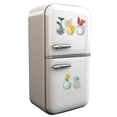thumbnail image 3 of Ceramics Vase Fridge Magnet 5pcs Mini Diy 3D Creative Mensaje STICKE (C), 3 of 8