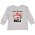 thumbnail image 3 of Inktastic Book my Reservation I'm Going To Nana's- House Boys or Girls Long Sleeve Toddler T-Shirt, 3 of 5