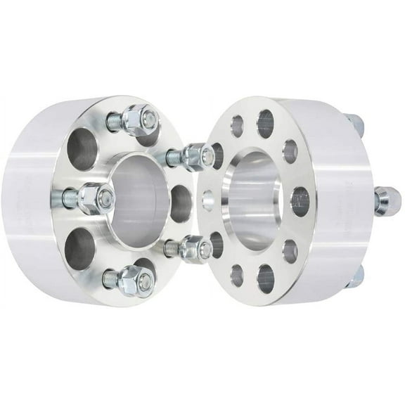 SCITOO 2X 2 inch Hubcentric Wheel Spacers 5 Lug 5x4.5 to 5x4.5 12x1.5 Studs 70.5mm Compatible with for Fairlane Wheel Spacers for Ranger Wheel Spacers for Taurus Wheel Spacers