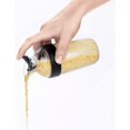 thumbnail image 4 of Agarres Ensalada Coctelera Botella Contenedor Manual Universal Salsas Mezclador Mezclador De Jugo Botella Fácil Verter Resistente A Derrames - Negro,11 Feliz Sencillez, 4 of 5