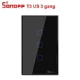 thumbnail image 1 of Sonoff T1 T2 T3 Work with Google Home Alexa US Smart Home WiFi RF Remote, 1 of 5