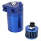 thumbnail image 4 of Tanque De Depósito De Aceite, Lata De Captura De Aceite De Alta Resistencia De Aleación De Aluminio Eficiente Profesional A Prueba De Herrumbre Con Filtro De Ventilación Para ANGGREK Azul, 4 of 8