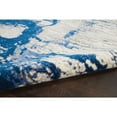 thumbnail image 6 of Nourison Twilight 93" x 117" Wool Indoor Rug in Ivory/Blue Artistic, 6 of 11