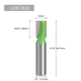 thumbnail image 1 of 1PC 12.7mm Shank Cleaning Bottom Router Bit Milling Cutter Engraving Woodworking, 1 of 6