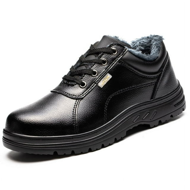 Mens All Season Anti Smash Steel Toe Work Shoes Indestructible Anti Slip Anti Stabbing Work Shoes Work Safety Boots
