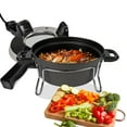 thumbnail image 1 of Total Chef Czech Cooker Electric Oven One-Pot Multicooker, Versatile Cooking for Stews, Soups & Roasts, 1 of 9