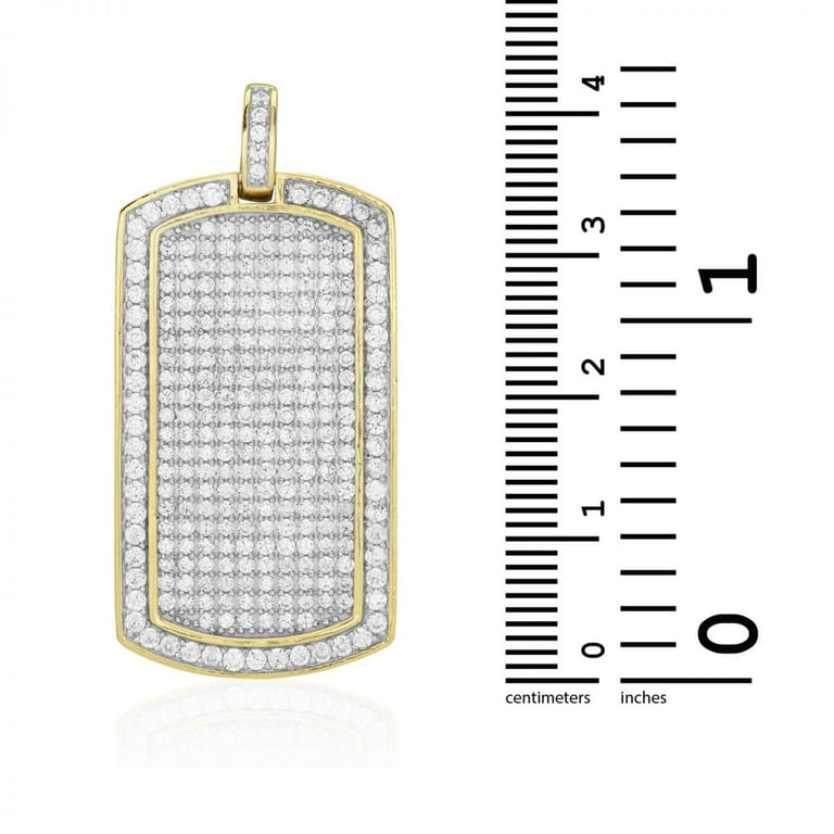 Diamond encrusted dog tags outlet