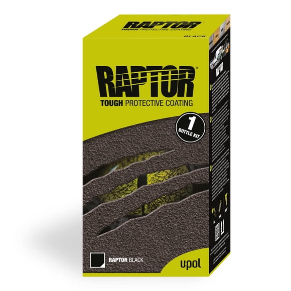 Kit U-POL RAPTOR 1 Litro Negro NR
