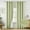 Sage Green, variant on 100% Blackout Beige Linen Textured Curtains 72 Inches Long for Bedroom, Living Room Thermal Insulated Light Blocking Grommet Drapes, Elegant Farmhouse Burlap Curtains 52x72 inch, 2 Panels
