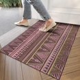 thumbnail image 4 of Brown Geometric Striped Pattern Door Rugs,Washable Non Slip Door Mats Indoor,Decorative Door Mats,Entry Mat Indoor for Entrance,Bedroom,Kitchen,Bathroom,17"x30", 4 of 6