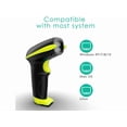 thumbnail image 3 of USB Barcode Scanner with Stand Automatic Sensing 1D Handheld Wired Laser Bar Code Reader Portable Hand Bar Code Scanner Fast Auto Scan for Warehouse Retail Store Library Supermarket POS, 3 of 7