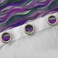 thumbnail image 4 of Homewish Vintage Abstract Ombre Curtains Pack of 2 (42x84 Each), Purple Stripes Curtains Blackout, Teens Kids Adult Men Women Bedroom Curtains, Living Room Curtains Decor, 4 of 6