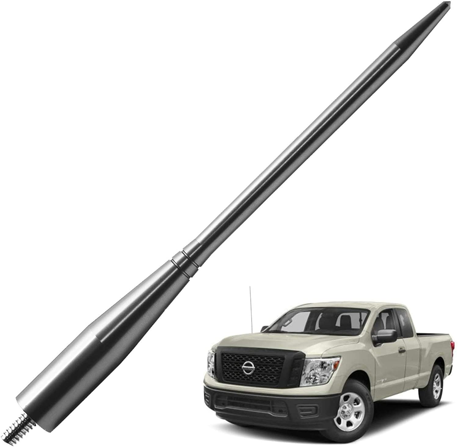 JAPower Replacement Antenna Compatible with Nissan Titan 2019 6.75 inches Titanium Walmart