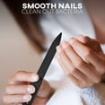 thumbnail image 5 of Regalos para hombres/mujeres, sistema de manicura de acero inoxidable con estuche de cuero de PU, herramienta de cuidado personal, 5 of 5