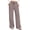Coffee, variant on Womens Wide Leg Pants Casual Lounge Pull on Pant Soft Stretchy Trousers with Pockets for Daily Work Travel