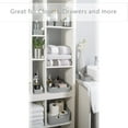 thumbnail image 4 of 10 Piece Organizing Set | Multiple Size Bins | Storage Basket | Grey | Multipurpose, 4 of 10