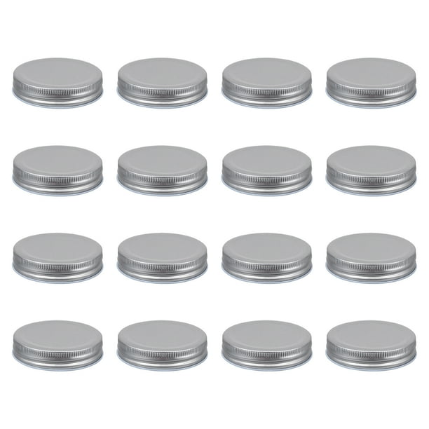 BRIGHTFUFU 16pcs 70mm Práctico AIR AIR TIPO DE ONE PIEZA TIPLE PAPA CAPA SEGURO DE MASON TARIE TAPAS