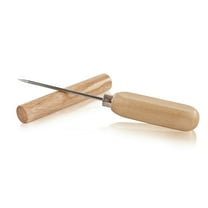 True Spike Stainless Steel Ice Pick with Wood Handle, Home Bar Tools