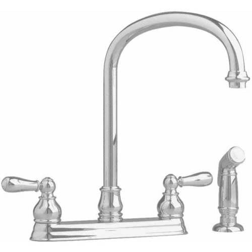 American Standard 4771.732.002 Hampton Bottom Mount 2.2 GPM Kitchen Faucet with Metal Lever
