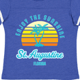 thumbnail image 4 of Inktastic Summer Enjoy the Sunshine St. Augustine Florida in Blue Boys or Girls Toddler T-Shirt, 4 of 5